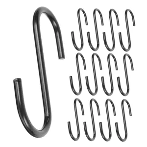 16pcs Heavy Duty s Hooks Large Handbag Hangers Outdoor Plant Hangers Coat Hooks Sturdy Iron Hangers for Hanging Plants