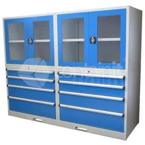2020 Series Storeman® Workstation Cabinets with Clear Doors
