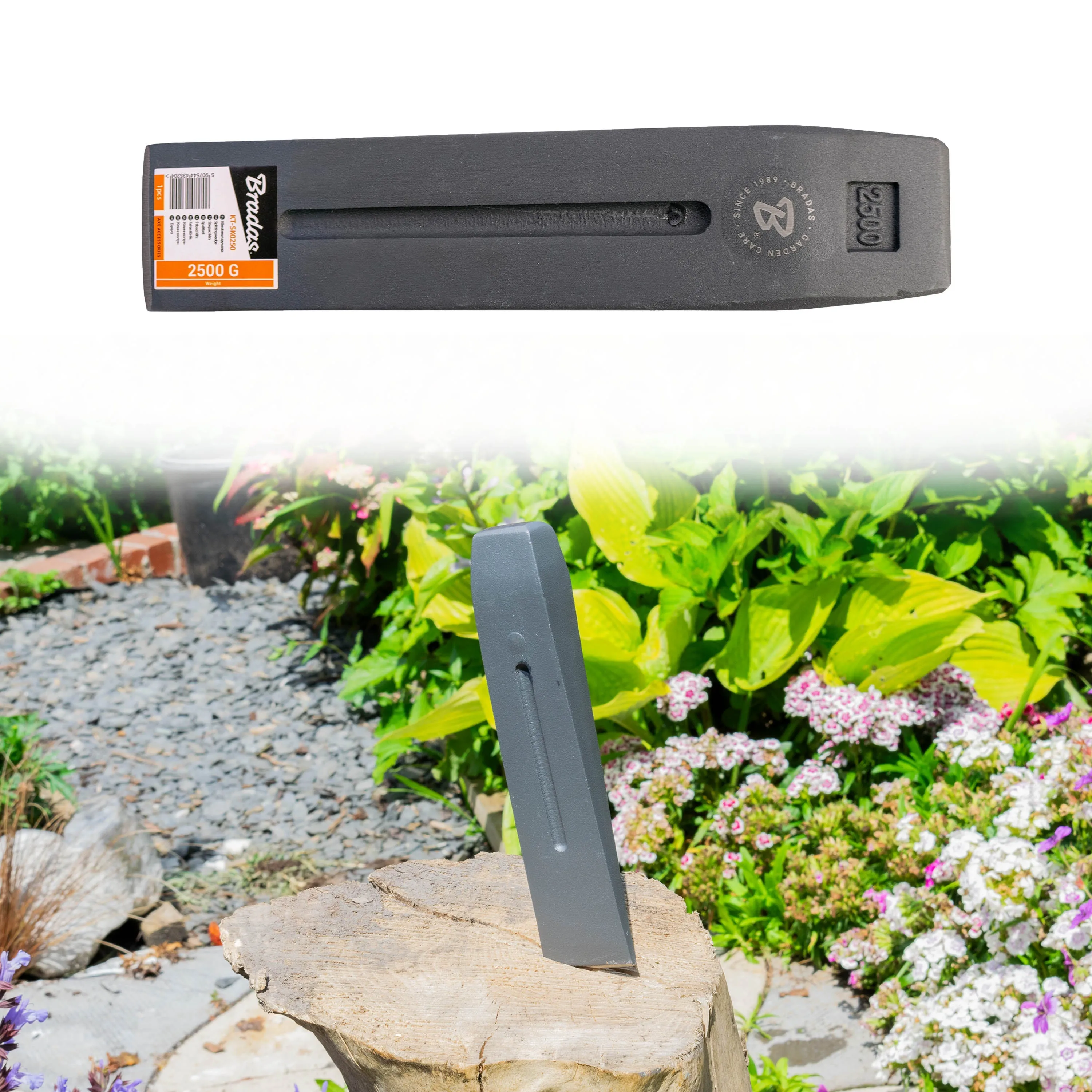 2.5kg Heavy Duty Log Splitter Wedge