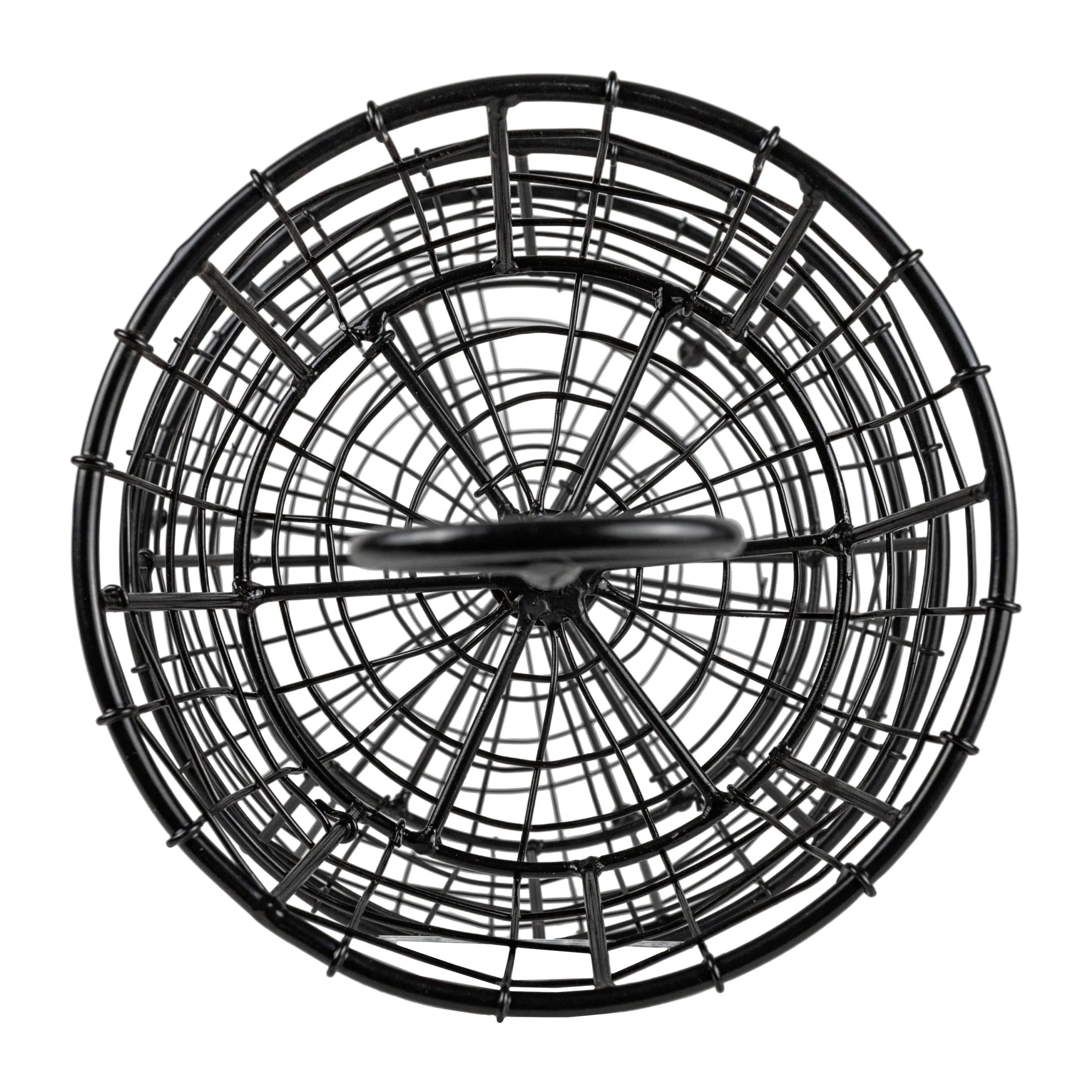 3 TIER TRAY FARMHOUSE BASKETS BLACK METAL (MIN 2)
