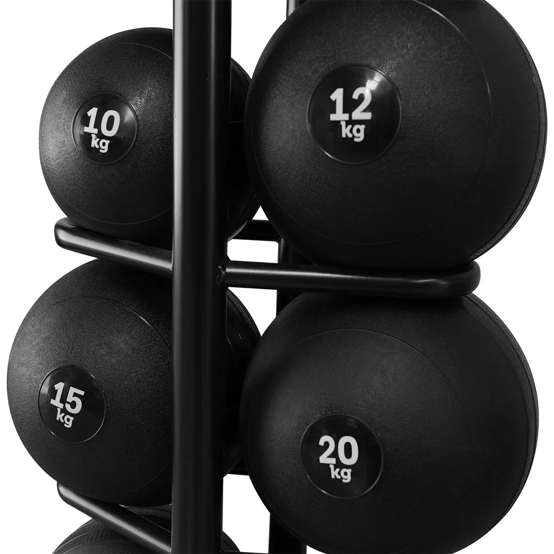 3kg - 30kg Slam ball Set   Storage Rack