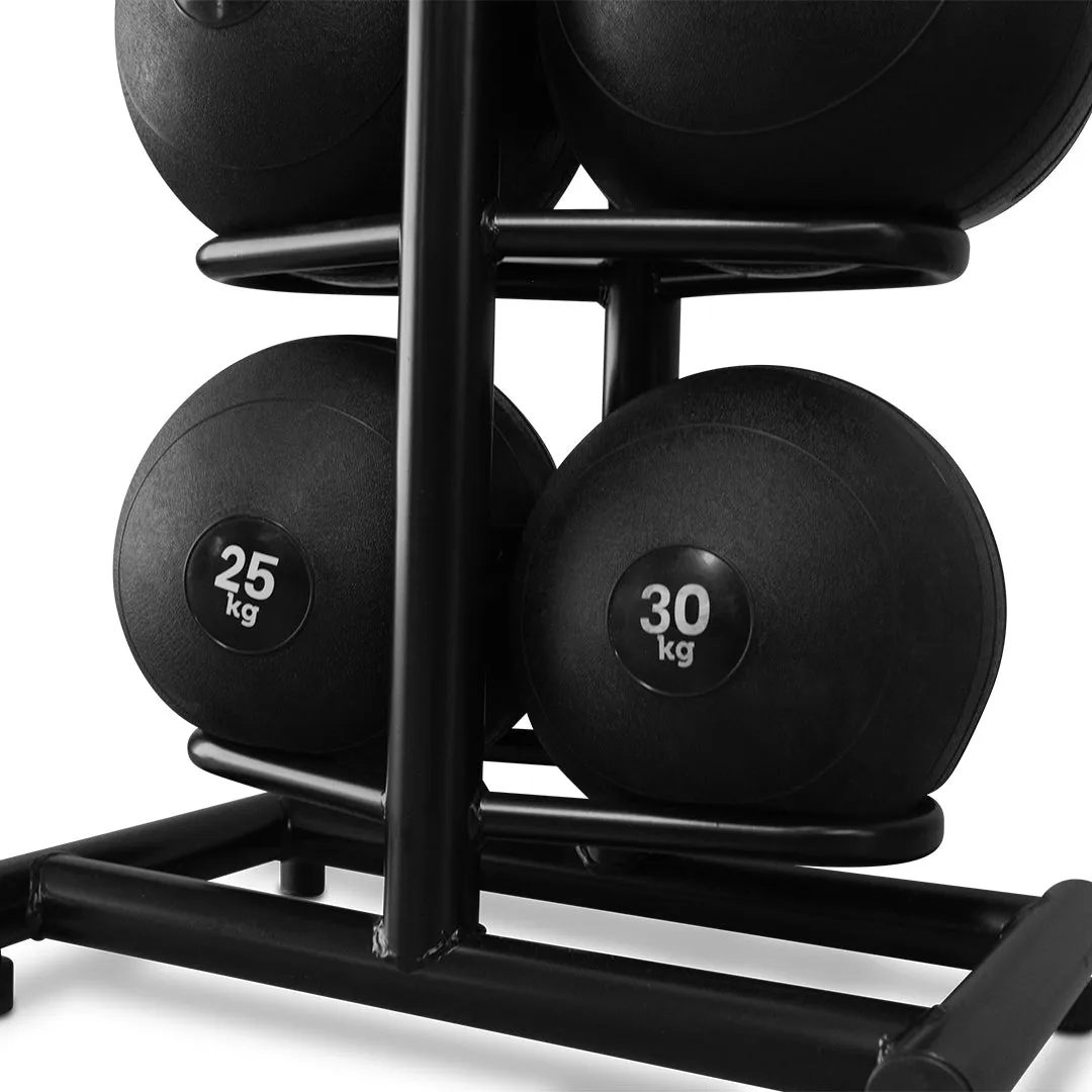 3kg - 30kg Slam ball Set   Storage Rack