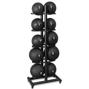 3kg - 30kg Slam ball Set   Storage Rack