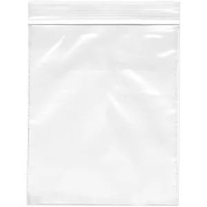 3" x 4" (Case of 1,000), 4 Mil Heavy Duty Zipper Reclosable Plastic Bags