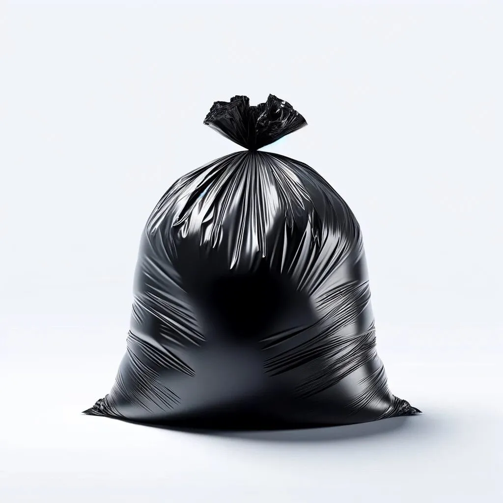 42×48, RS X-Strong Black Garbage Bags, 100/cs