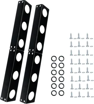6 Hole Hand Tool Holder Rack Tool Storage Rack fit for lanscaping Trailer and Truck