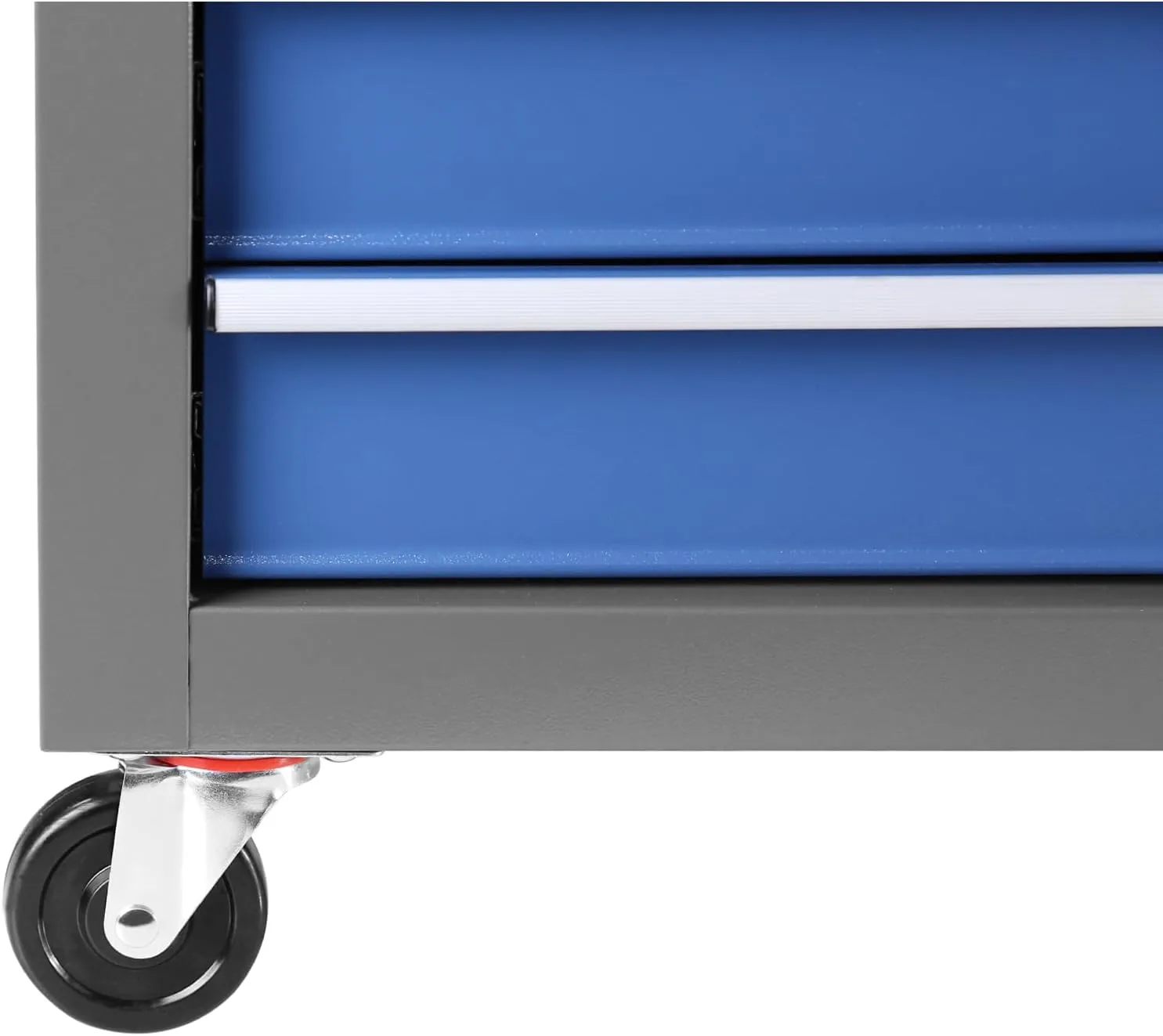 7-Drawer Tool Chest with Rolling Multifunctional Tool Cart, Storage Organizer for Garage, Warehouse, Repair Shop (Blue Grey)