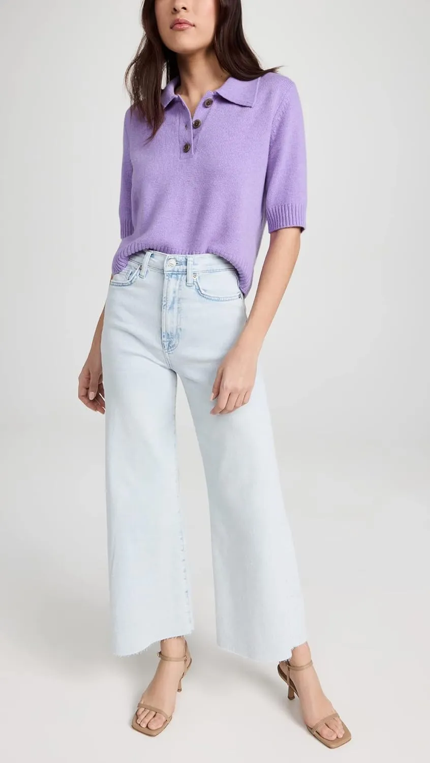 7 For All Mankind Women's Ultra High-Rise Cropped Jo Jeans