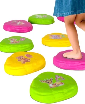 8-Pack of Stepping Stones for Kids - Suitable for Toddlers and Children Aged 3 , Suitable for Indoor and Outdoor Use