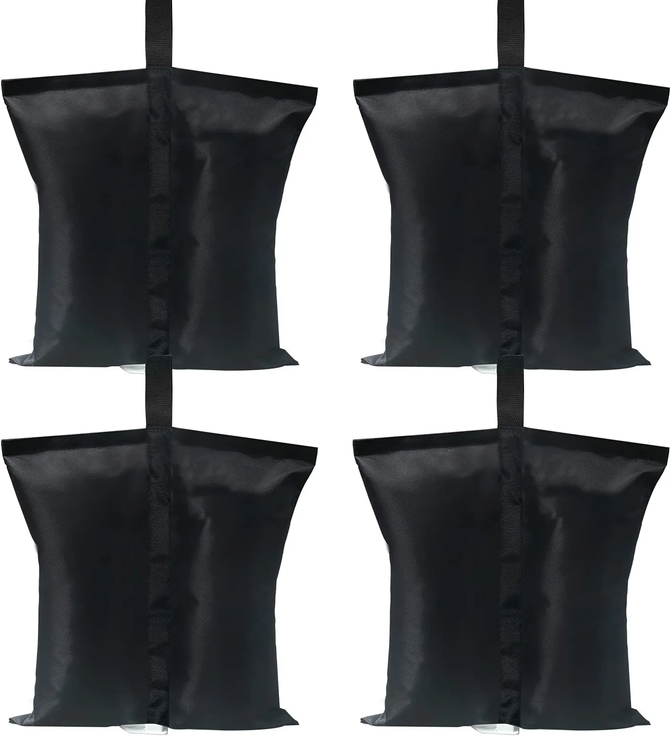 ABCCANOPY Canopy Weights 120 LBS Gazebo Tent Sand Bags,4pcs-Pack (Black)