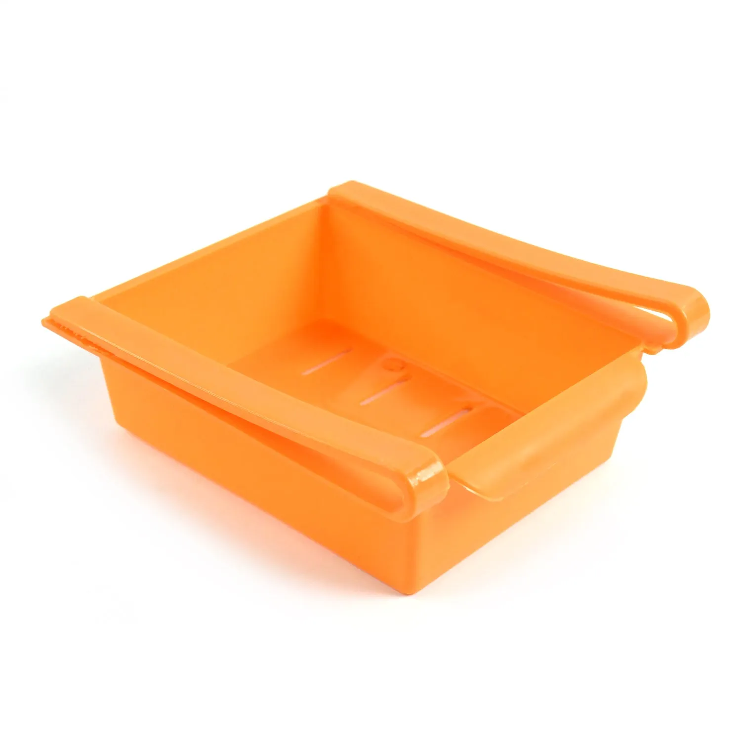 Adjustable Sliding Refrigerator Storage Basket (1 Pc)