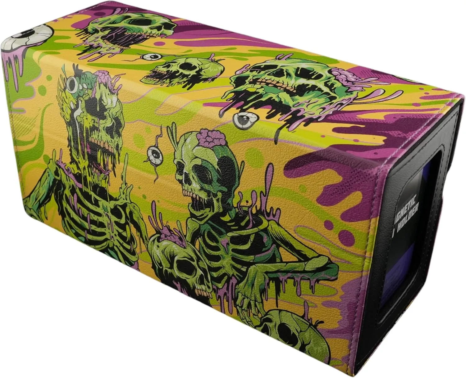Ai Armor (Melting Skulls) 200  Card Custom Art MTG Dual Commander Deck Box with Storage