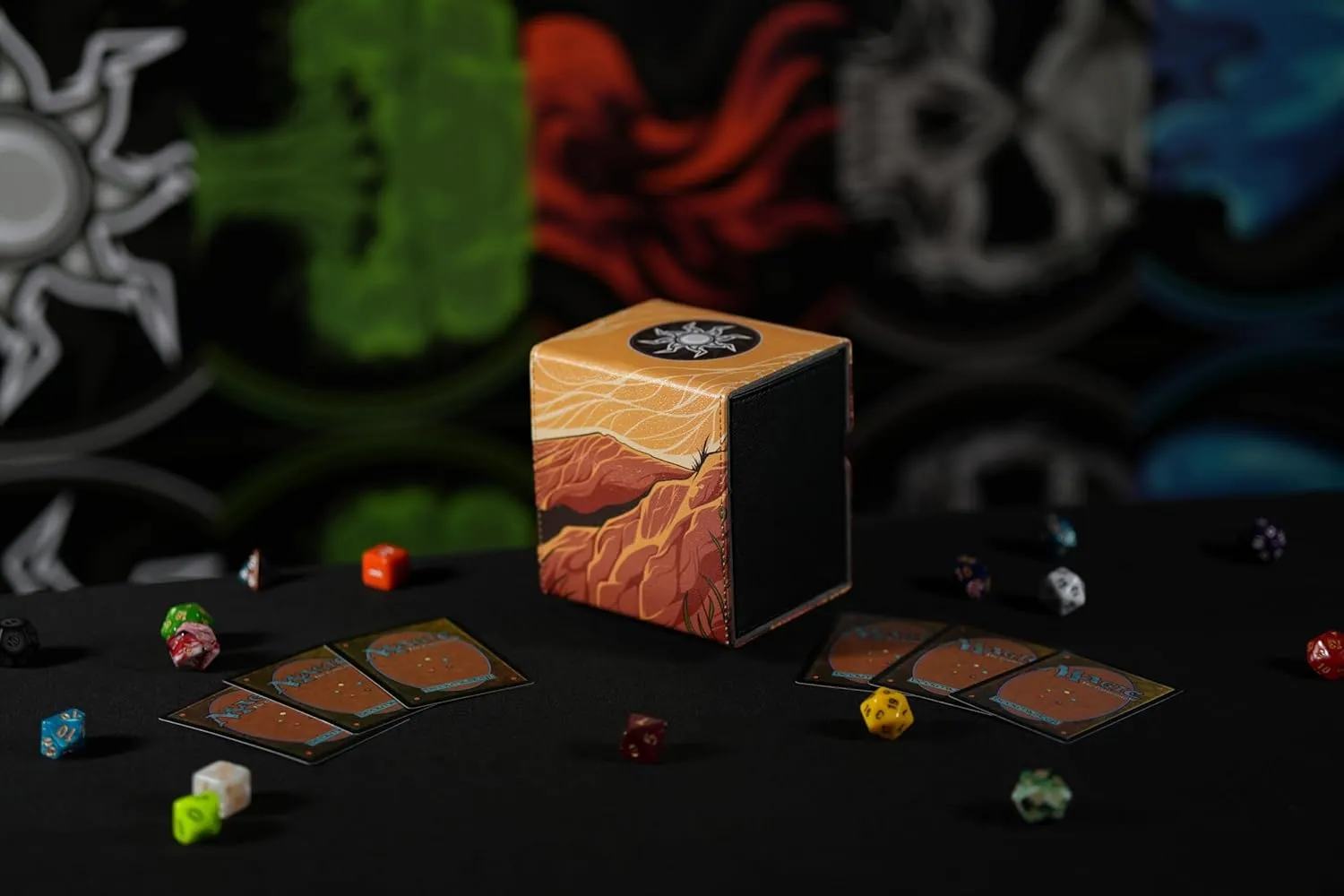 Ai Armor MTG Commander 100  Card Custom Art Deck Box With Storage (Plains)
