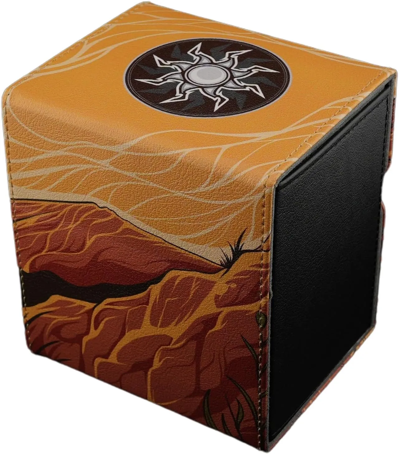 Ai Armor MTG Commander 100  Card Custom Art Deck Box With Storage (Plains)