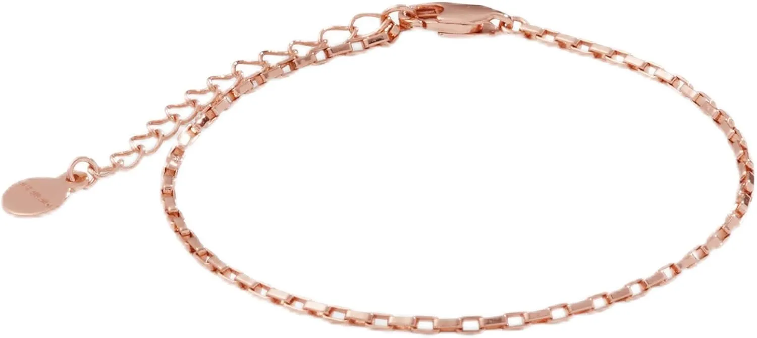 Alex and Ani Box Link Chain Bracelet