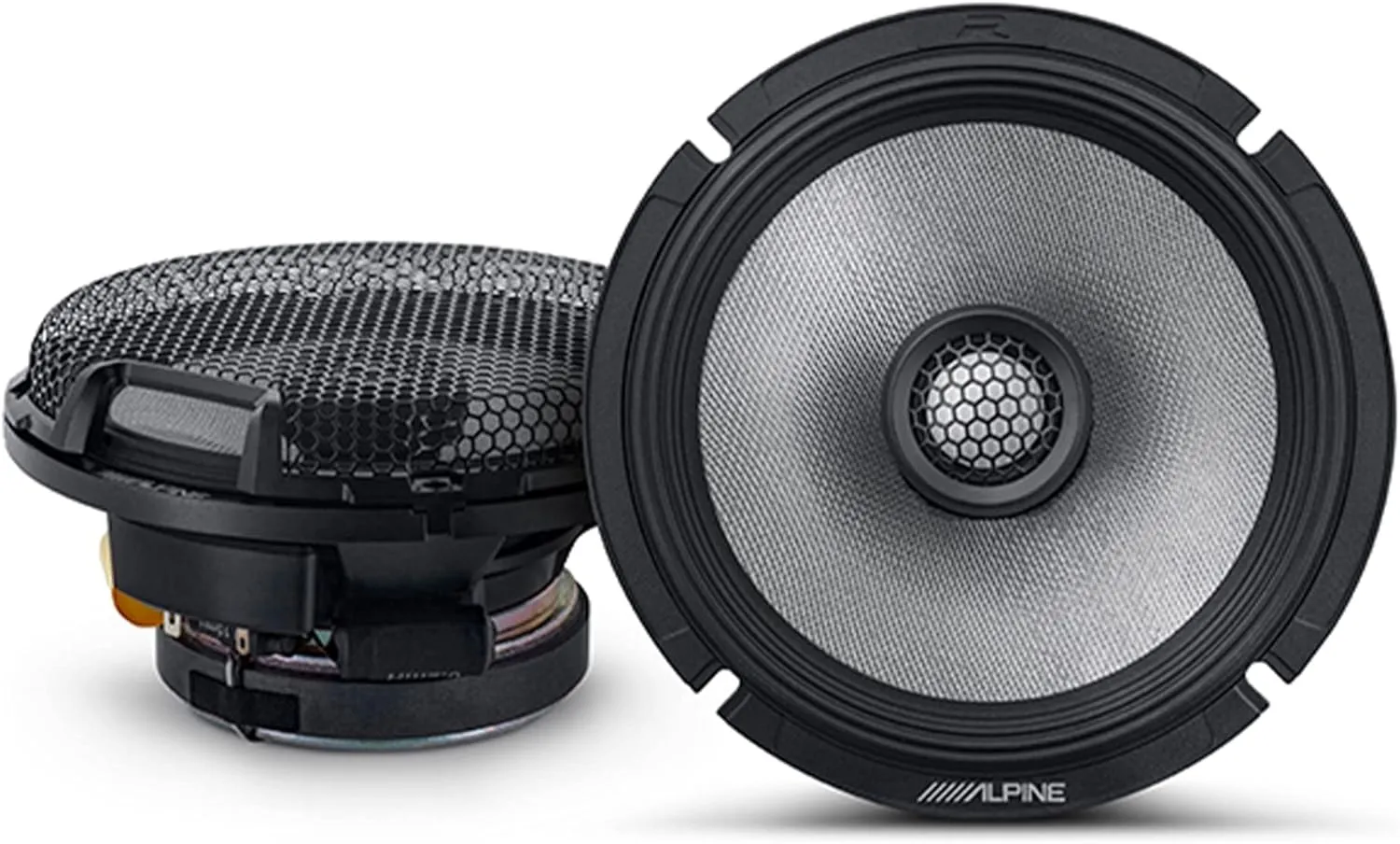 Alpine R2-S65 6.5" R-Series High-Resolution Coaxial Speakers, Pair