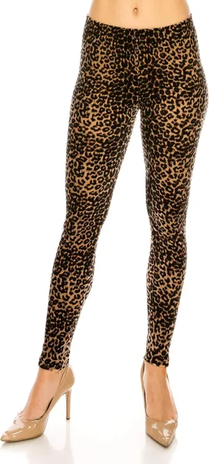 ALWAYS Casual Velvet Leggings Women - Super Soft Warm Winter Yoga Pants