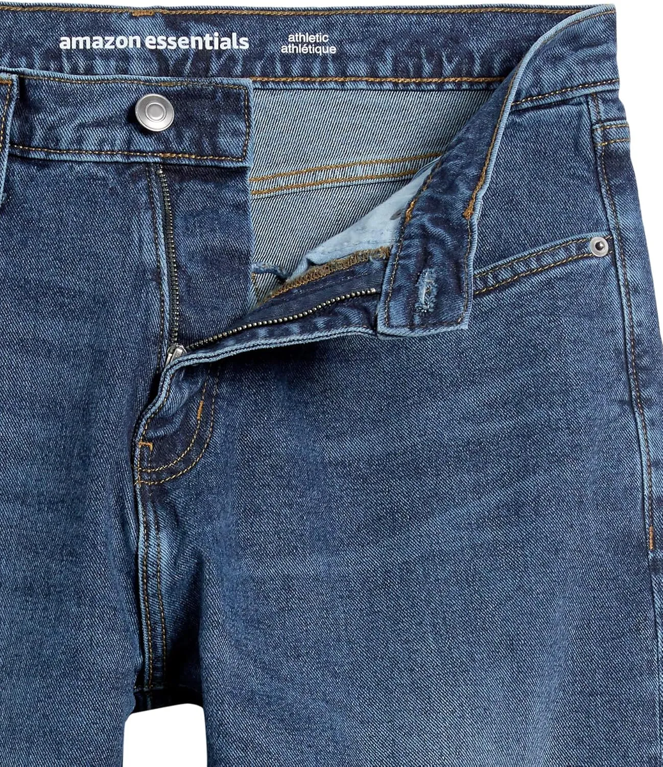 Amazon Essentials Men's Athletic-Fit Stretch Jeans