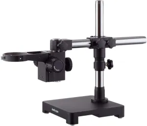 AmScope Sturdy Microscope Single-arm Boom Stand with Black Finish