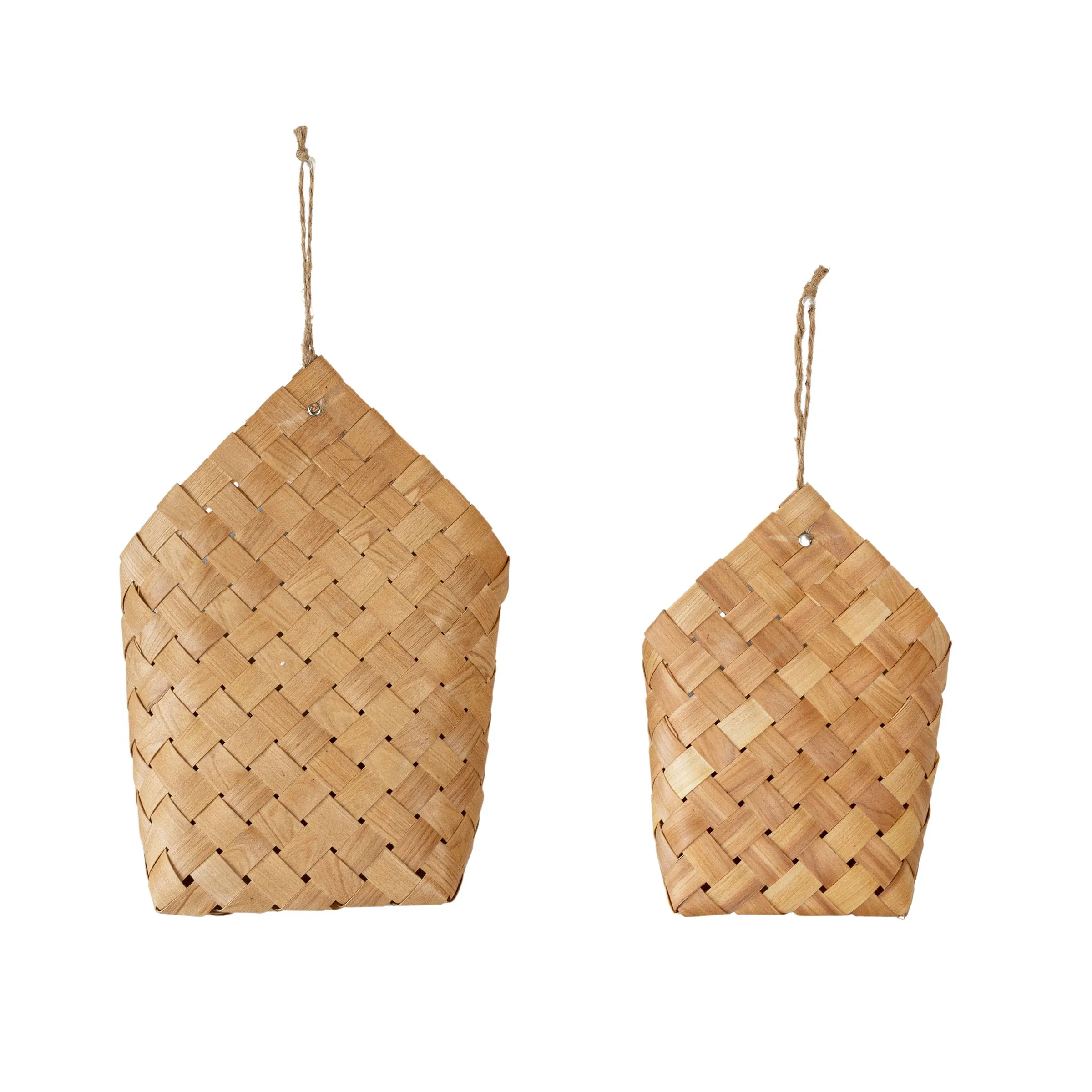 ANGELA NATURAL WALL BASKETS, SET OF 2 (MIN 2)
