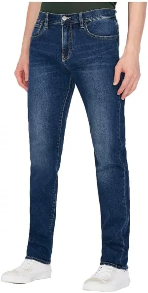 Armani Exchange Men's A|x 5 Pocket Slim Denim