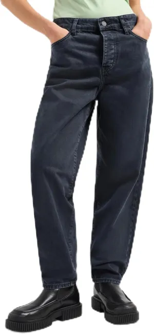 Armani Exchange Women's Carrot Fit Rigid Cotton Denim