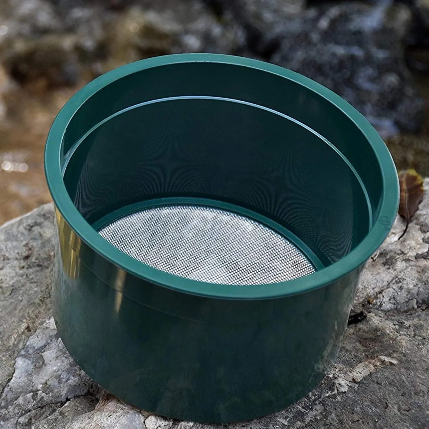 ASR Outdoor 6pc Gold Panning Mineral Sifting Prospect Pan Classifier Sieve Set