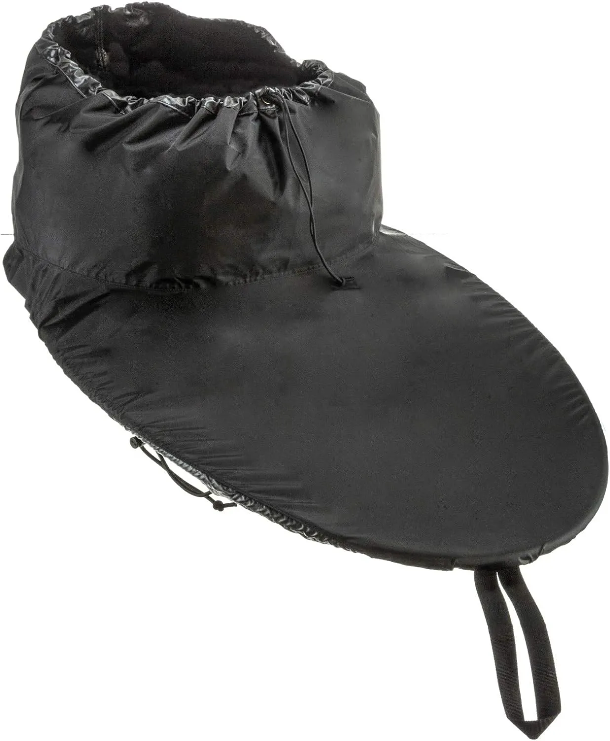 attwood 11776-5 Kayak Nylon Spray Skirt with Mesh Storage Bag, Black