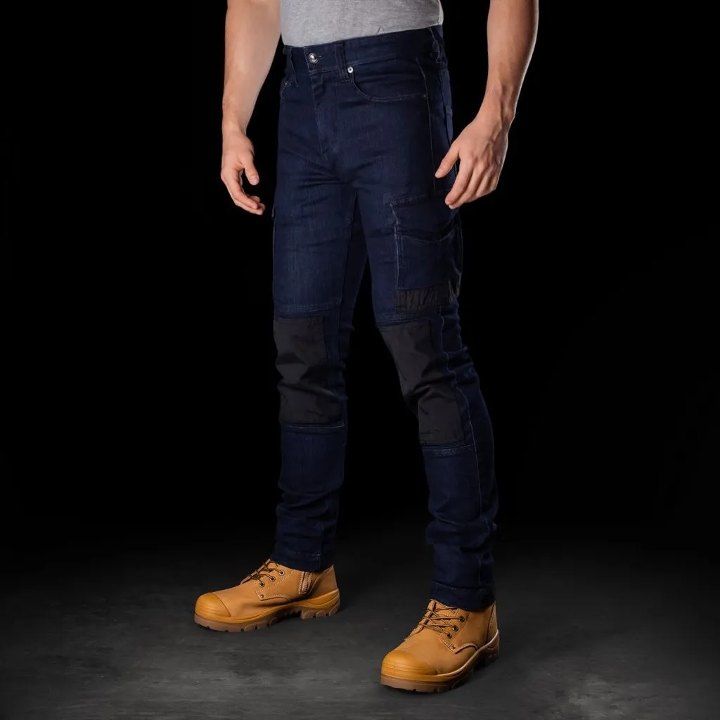 BAD ATTITUDE™ SLIM FIT DENIM WORK JEANS