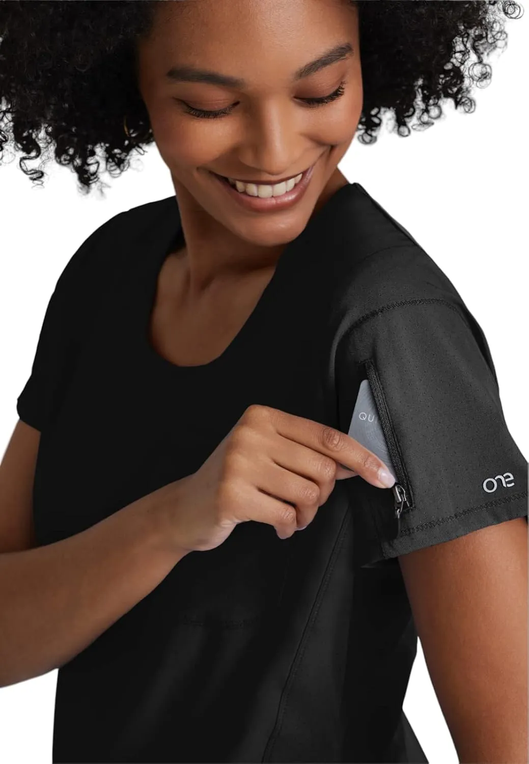 BARCO One Uplift Scrub Top - Women's Medical Top, Eco-friendly, 4-Way Stretch