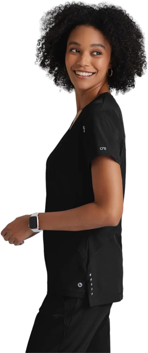 BARCO One Uplift Scrub Top - Women's Medical Top, Eco-friendly, 4-Way Stretch