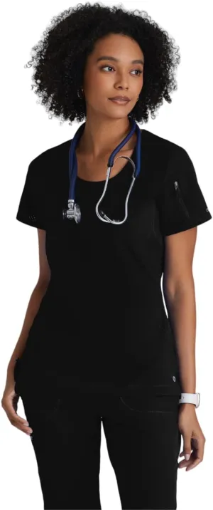 BARCO One Uplift Scrub Top - Women's Medical Top, Eco-friendly, 4-Way Stretch