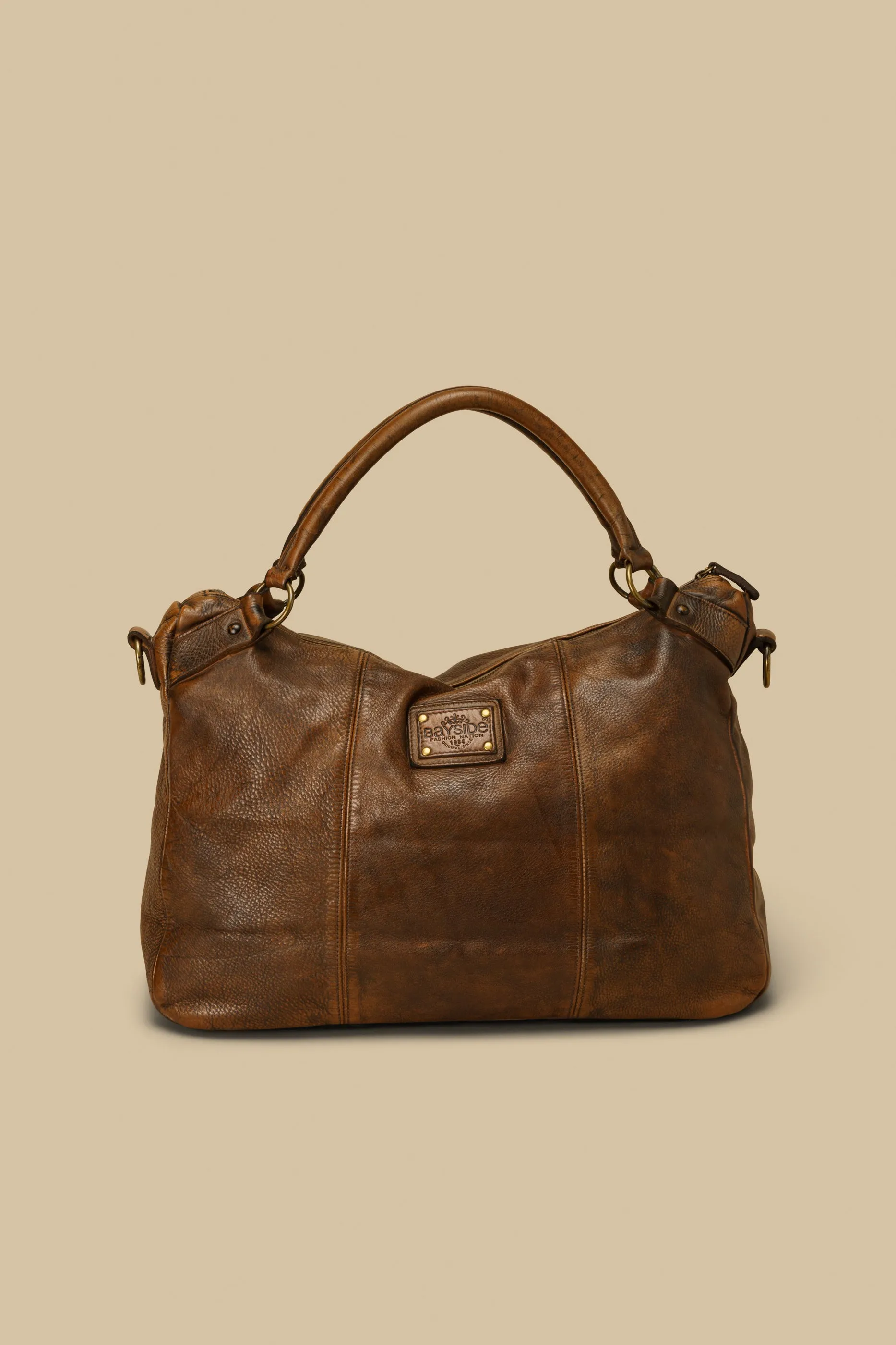 BAYSIDE84 XL Multipocket Tote & Crossbody - Cigar Brown mens