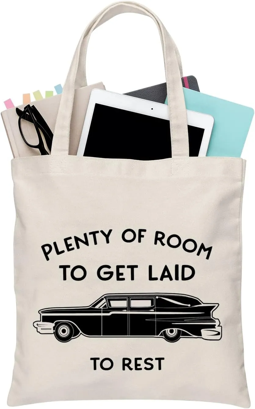 BDPWSS Mortician Tote Bag Funeral Director Mortuary Mortician Gift Plenty Of Room To Get Laid To Rest Last Responder Gift