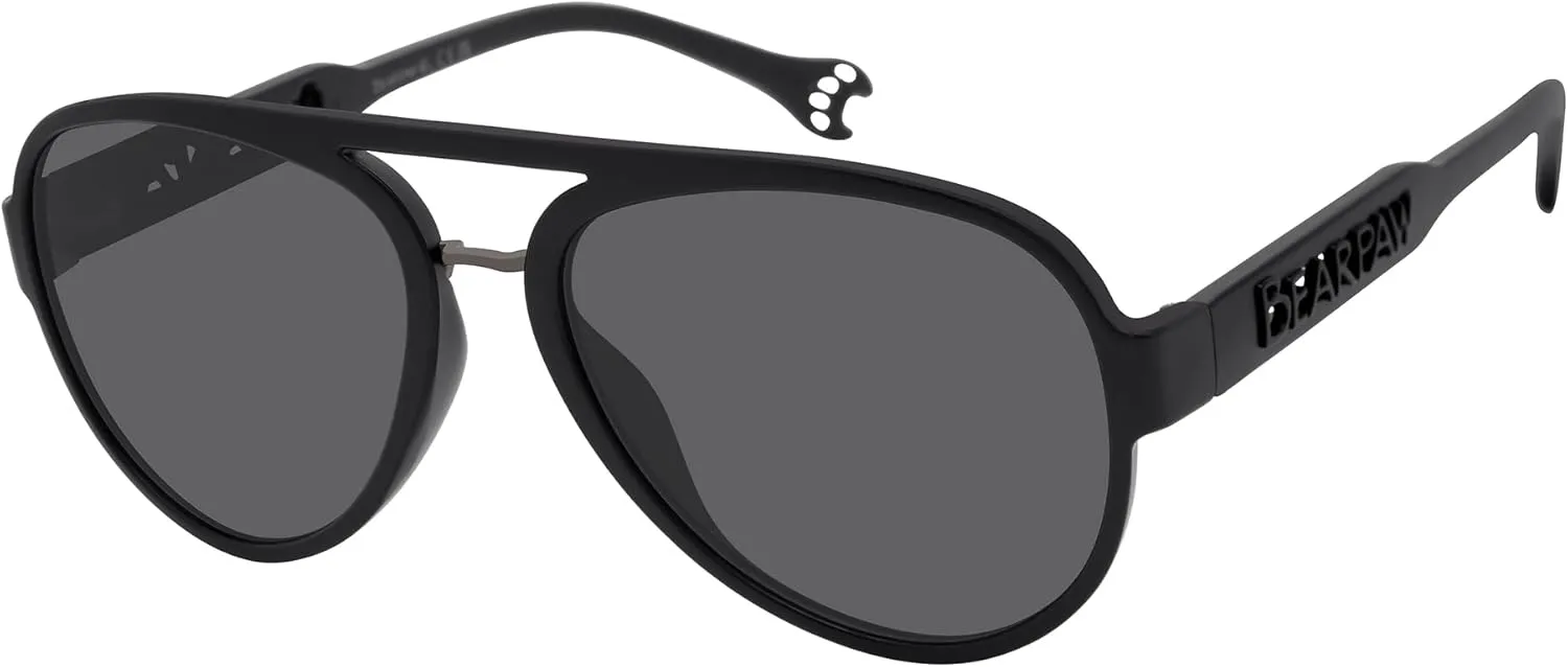 BEARPAW Women's Ladies Plastic Aviator Eco-Friendly Sunglass