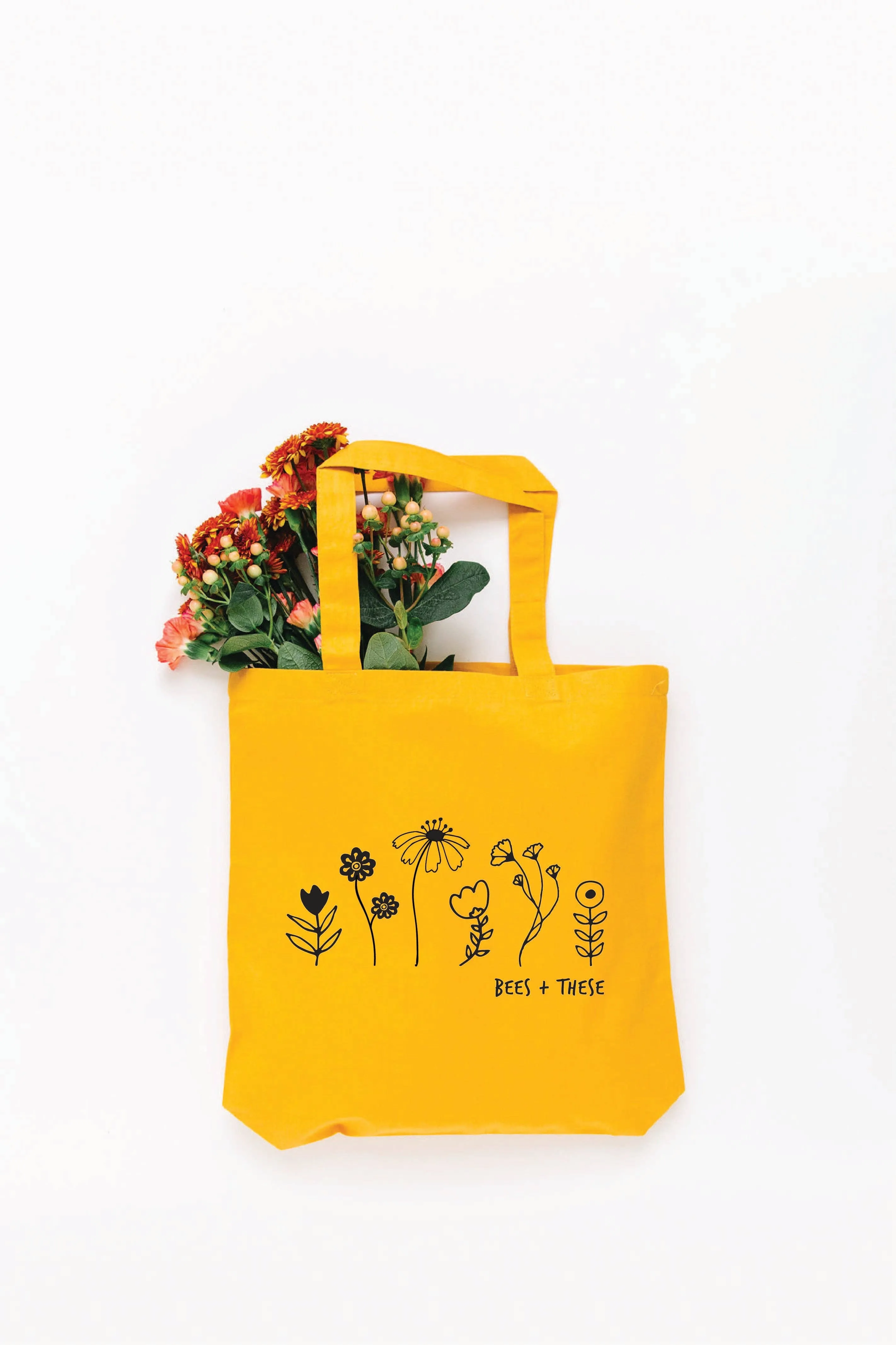 Bees   These Eco Friendly Canvas Tote Bag | Gift | Reusable Bag
