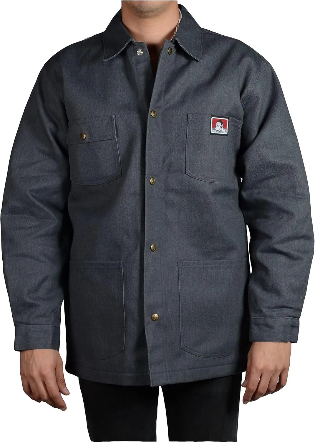 Ben Davis Men's Original Style Jacket, with Front Snap