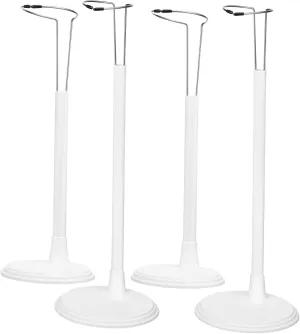 BESTonZON Strong Versatile Doll Stand Adjustable Support Action Figure Display Stands for Small Doll Storage