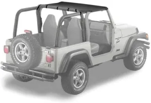 Bestop 5252115 Black Denim Bikini Top, Strapless 1997-2002 Wrangler