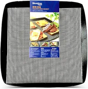 Bluedrop Toaster Baskets Grill Baskets Crisper Chips Bakery Trays Woven Glass Baking Mesh Baskets For Quick Oven 30X35CM