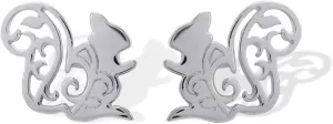 Boma Jewelry Sterling Silver Squirrel Chipmunk Stud Earrings