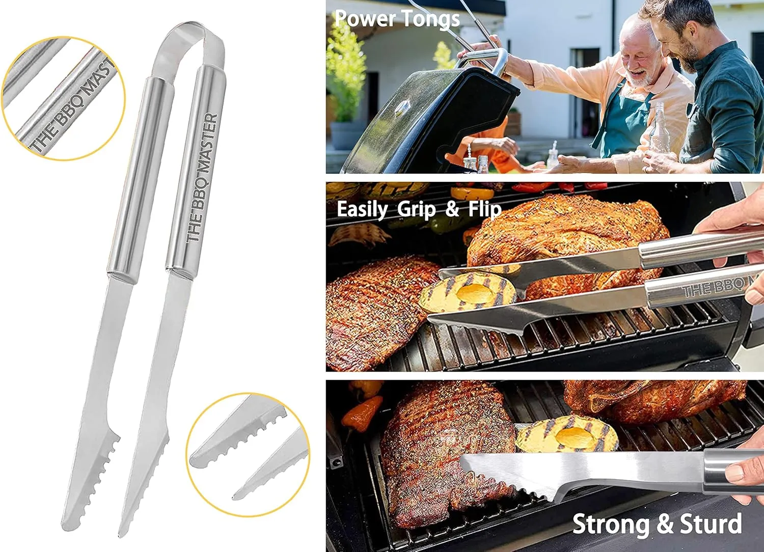 Bonsai Tree Uncle Gifts for Fathers Day, Uncle Gifts from Niece, Best Uncle Ever Present for Fathers Day - Cool Grilling BBQ Present from Nephew - Barbecue Stainless Steel Heavy Duty Set 4