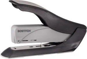 Bostitch Office 60 Sheet Heavy Duty Stapler - Two Fingers, No Effort, Spring Powered Stapler - Gray (1200)