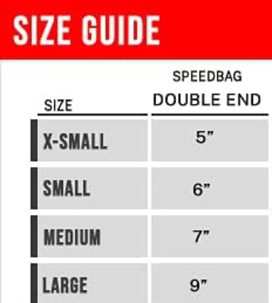 Boxing Speed Bag Latex Heavy-Duty Replacement Glue in Bladder for Boxing Double End Speed Bags, 6-inch Small, Single