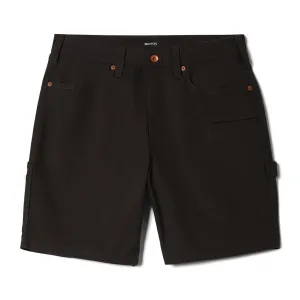 Brixton Builders Carpenter Baggy Shorts - Washed Black