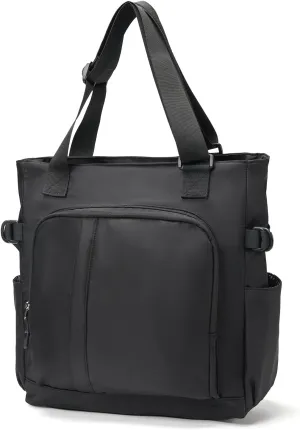 BSHG Weekend Bags for Women Travel Duffel Bag, Foldable Carry on Duffle Bags, Weekender Overnight Bag Organizer Duffel Bag for Travel, Gym Bags for Women B-GE-001 Black