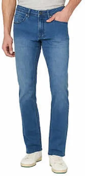 Buffalo David Bitton Men's Axel Super Soft Slim Stretch 5 Pocket Denim Jean (as1, Waist_Inseam, Numeric_40, Numeric_30, Regular, Regular, Blue)