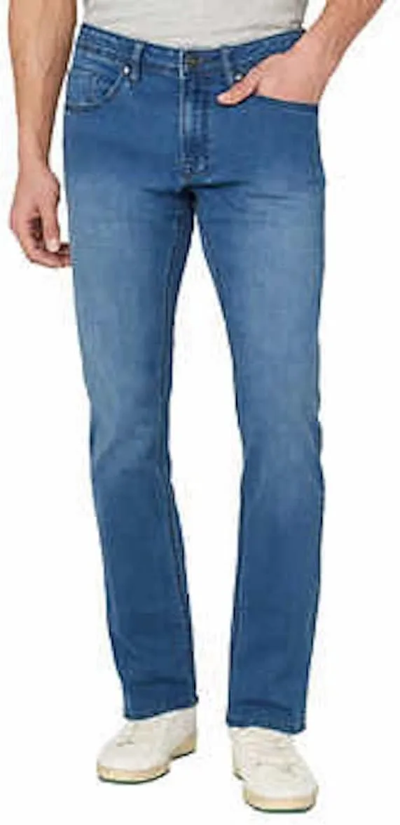 Buffalo David Bitton Men's Axel Super Soft Slim Stretch 5 Pocket Denim Jean (as1, Waist_Inseam, Numeric_40, Numeric_30, Regular, Regular, Blue)