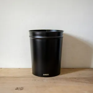 Bunbuku Tapered Waste Bucket Black