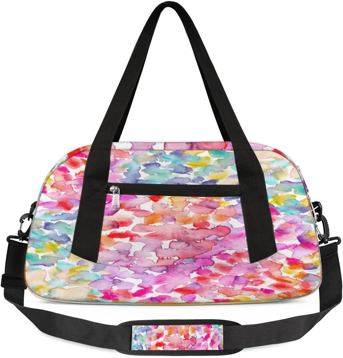 Butterfly Kids Duffle Bag Boys Overnight Gym Bag Large Capacity Waterproof Carry On Weekender Bag with Adjustable & Removable Shoulder Strap for Travel Sport School